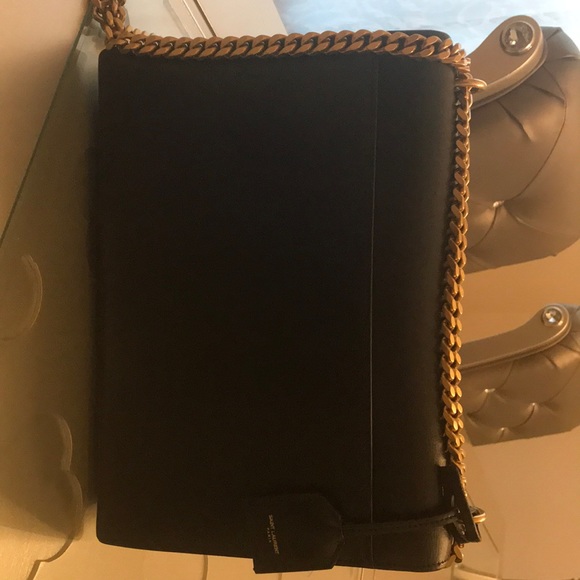 YSL Sunset Large In Smooth Leather - Picture 4 of 6